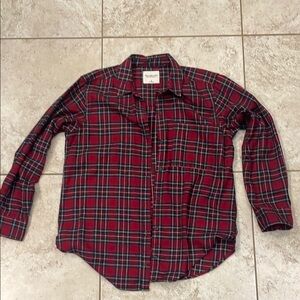 Abercrombie Plaid Flannel  - super soft size medium